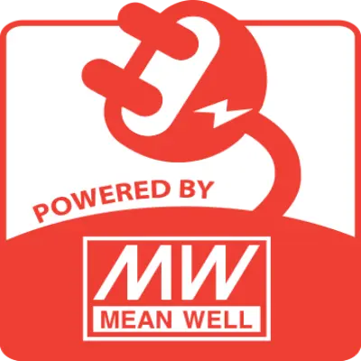 Powered by Mean Well